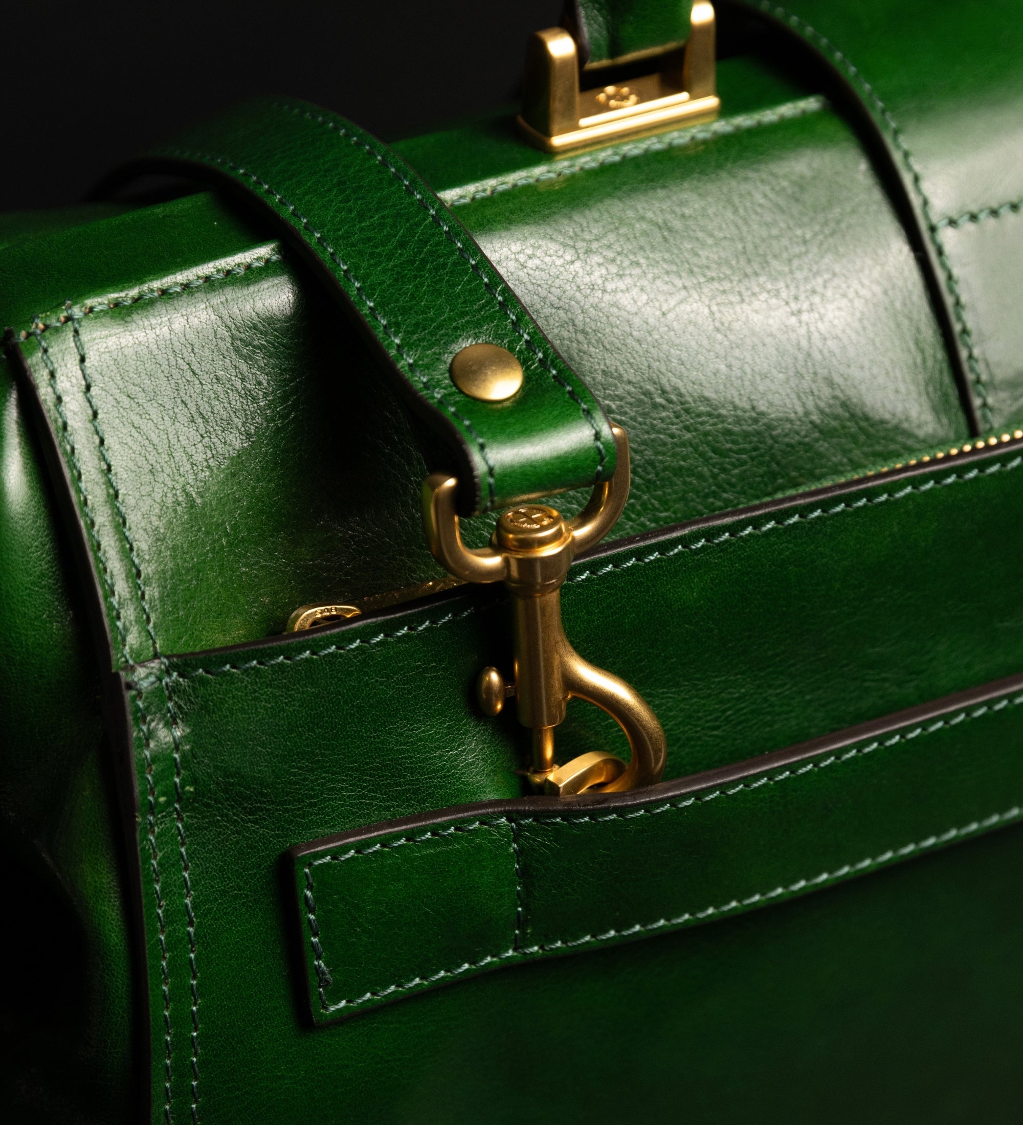 Duża skórzana torba lekarska dla kobiet - Mrs Dalloway