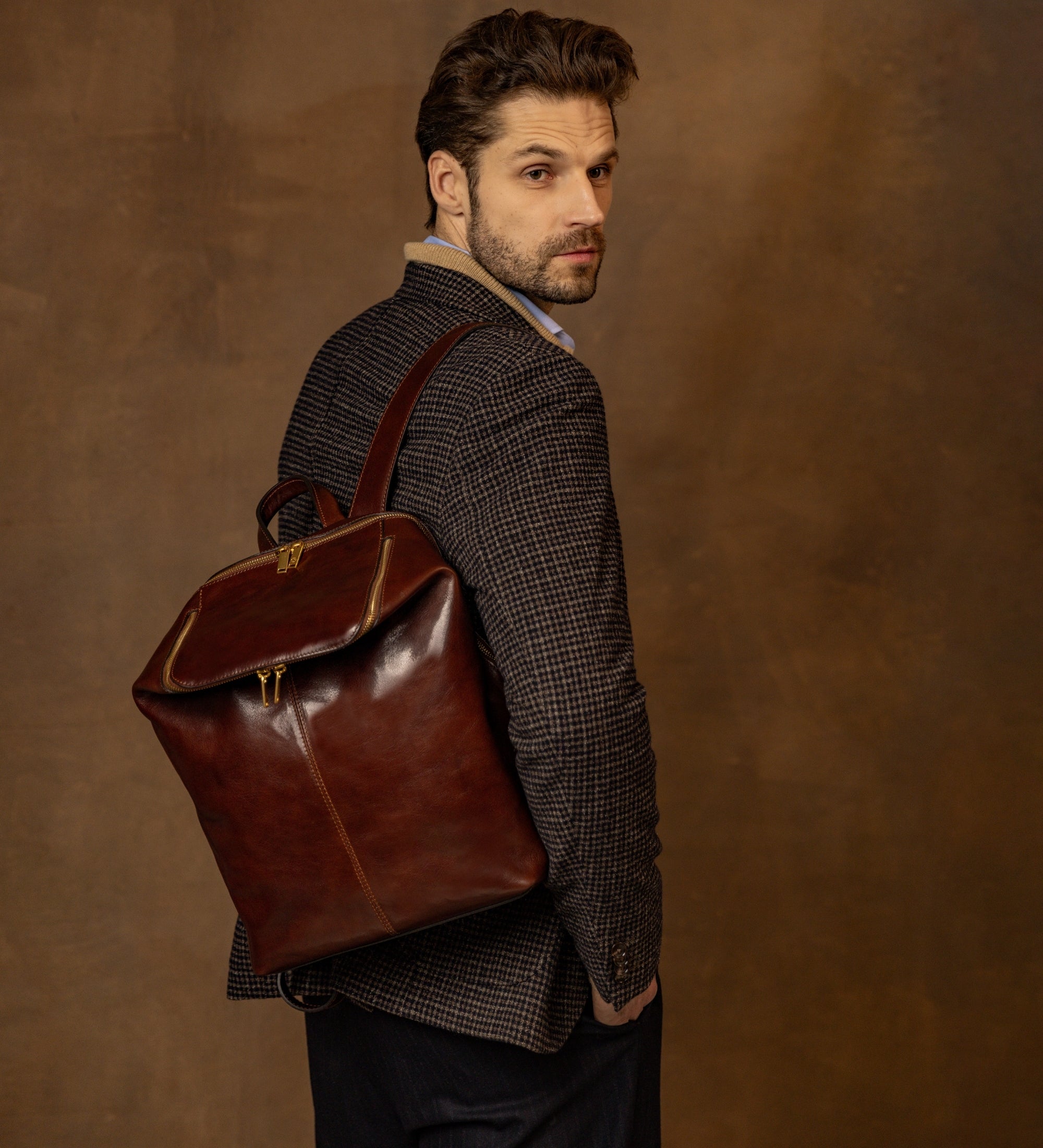 Plecak skórzany - A Bend in the River