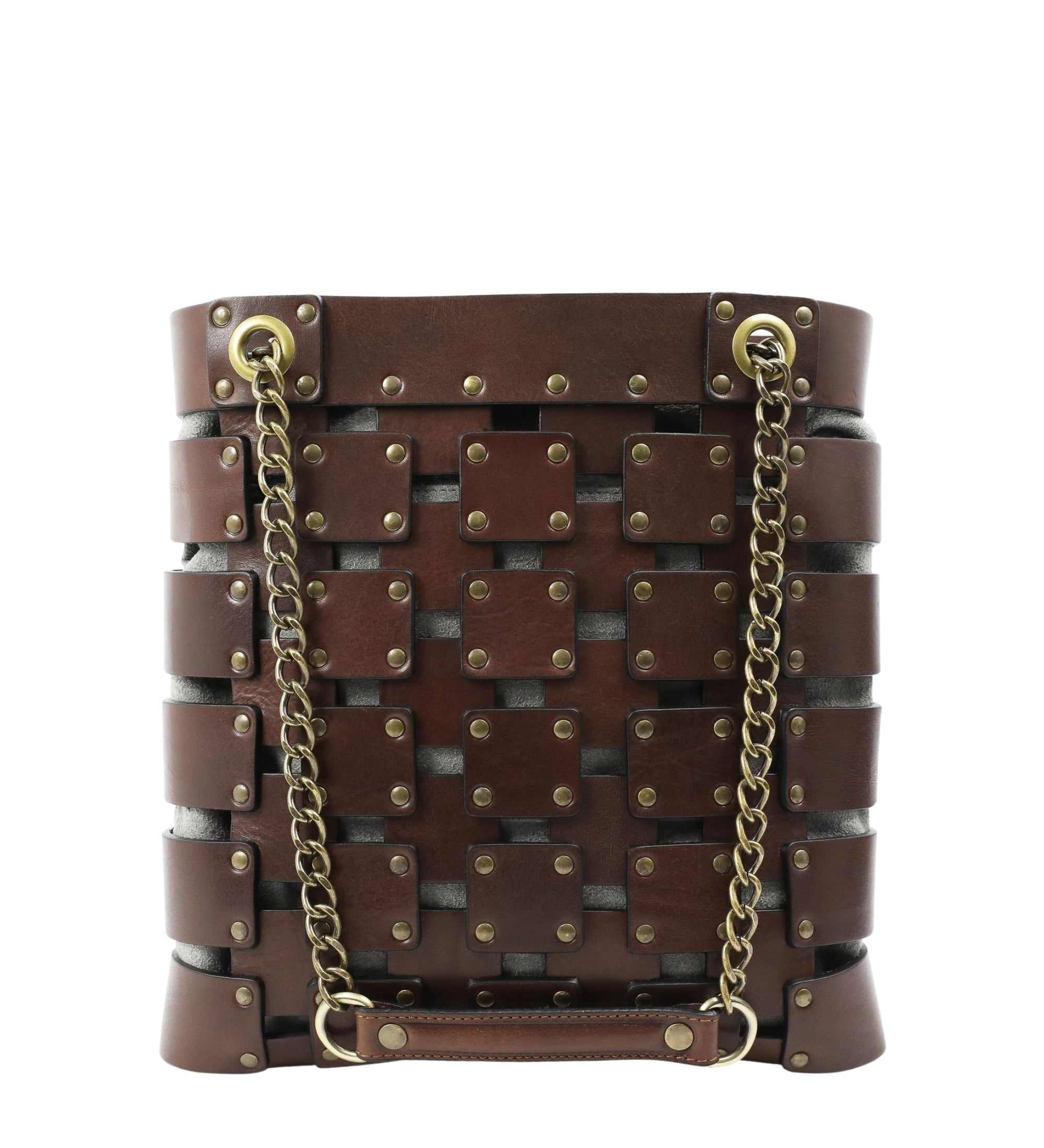 Skórzana damska torba shopper - Joanna d'Arc