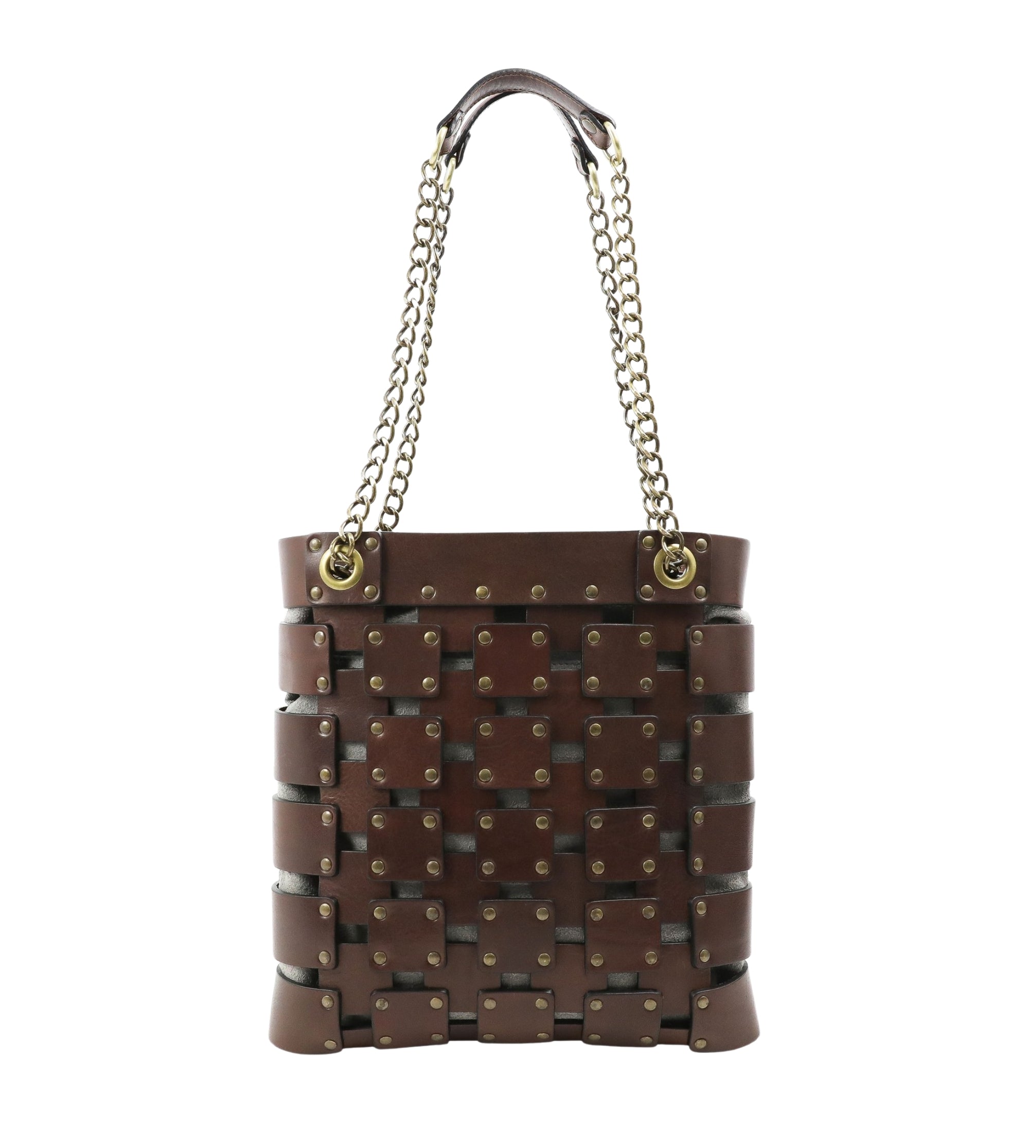 Skórzana damska torba shopper - Joanna d'Arc