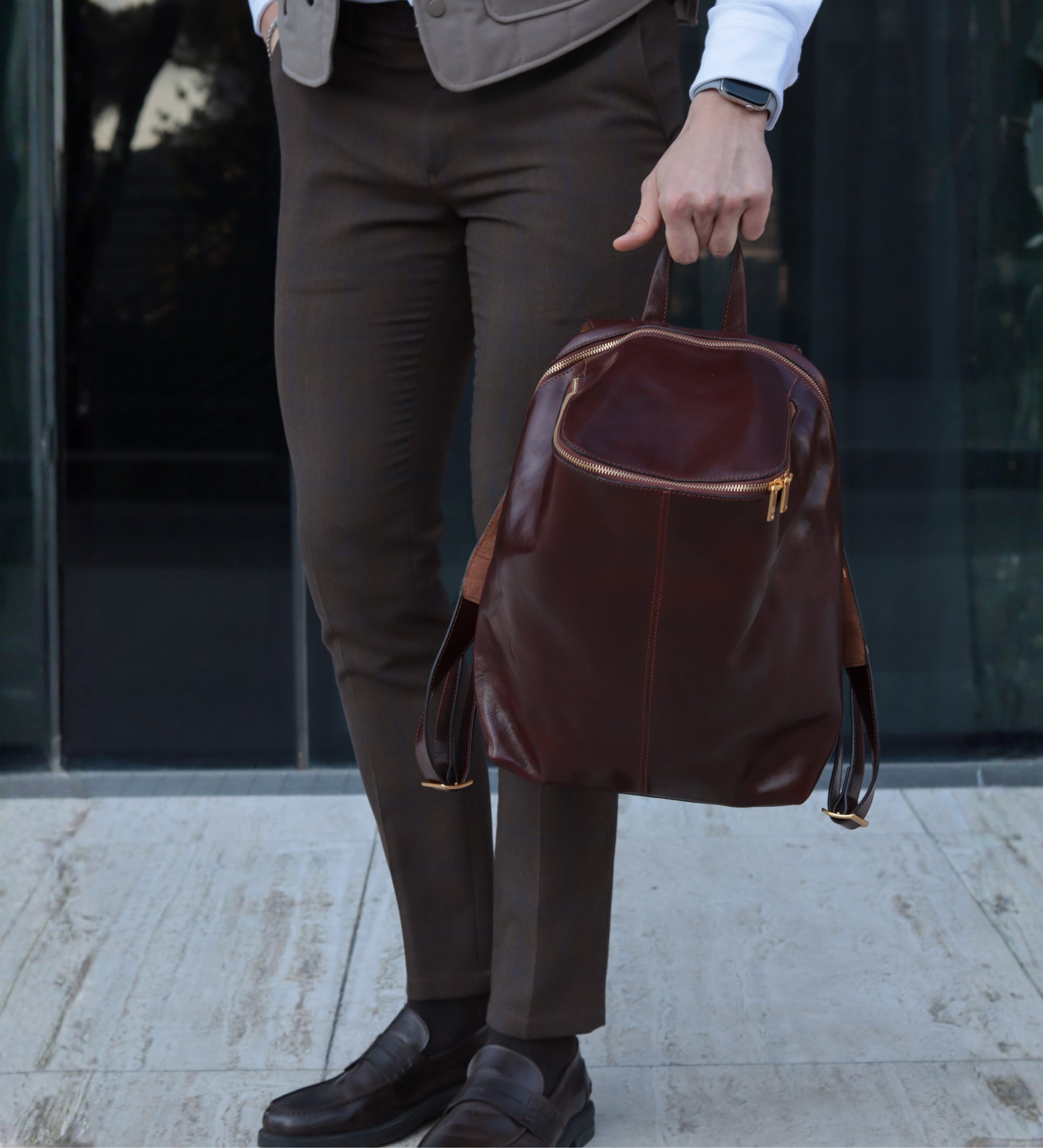 Plecak skórzany - A Bend in the River