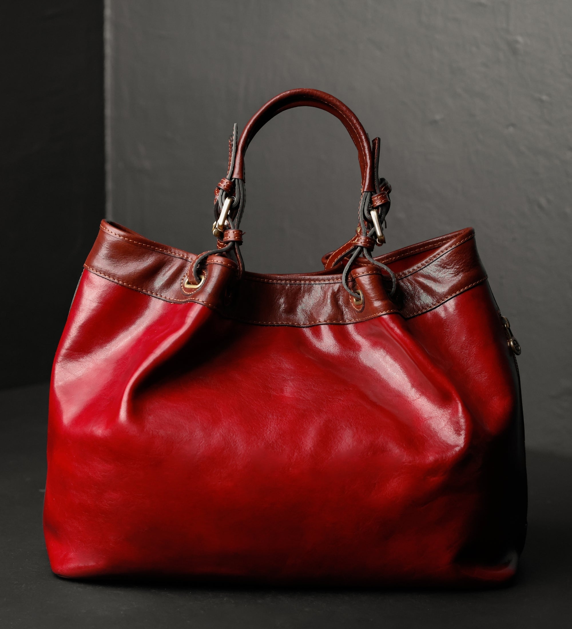 Skórzana torebka, torba shopper dla kobiet - The Betrothed