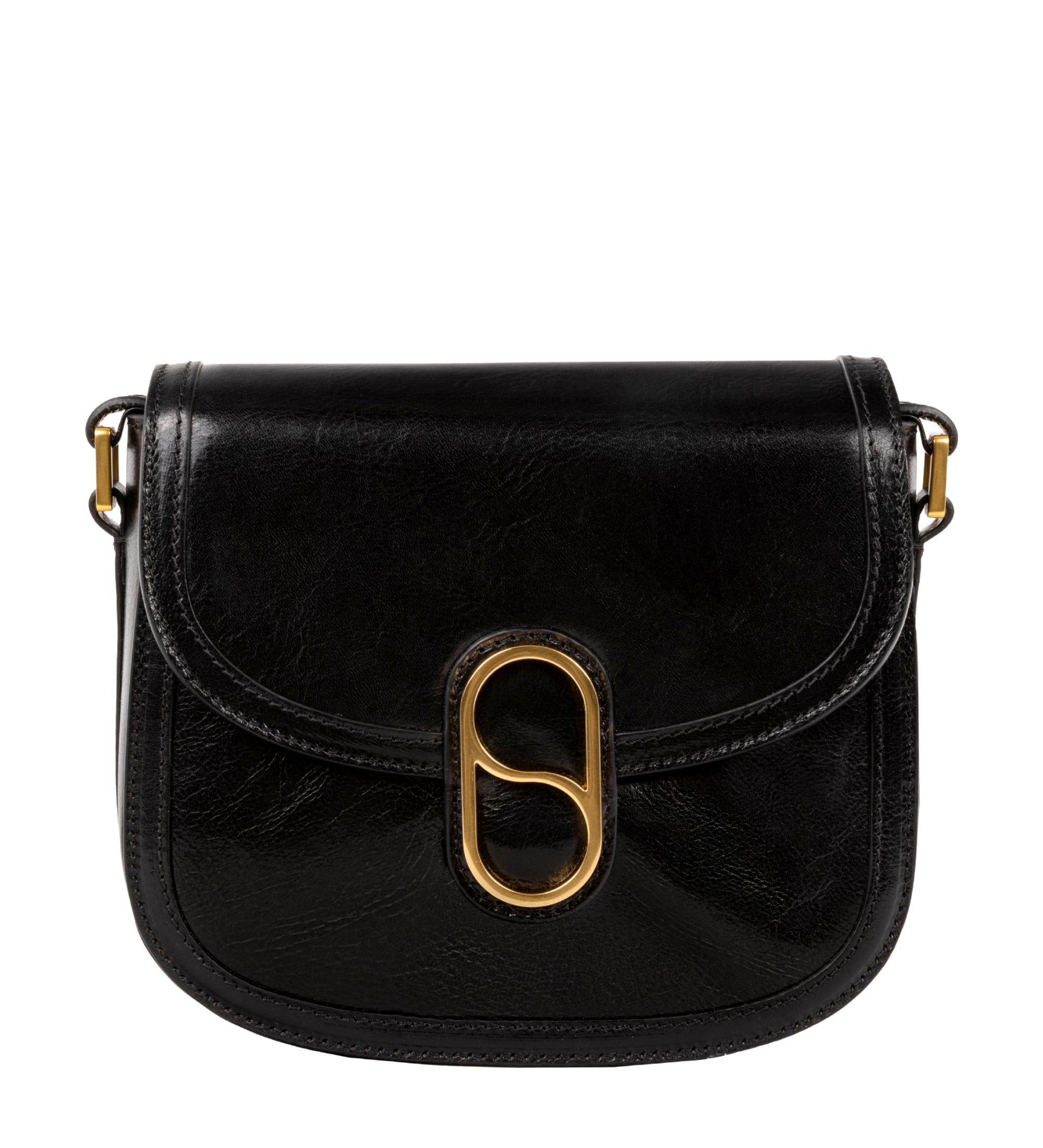 Skórzana torba saddle torba crossbody dla kobiet - Villette