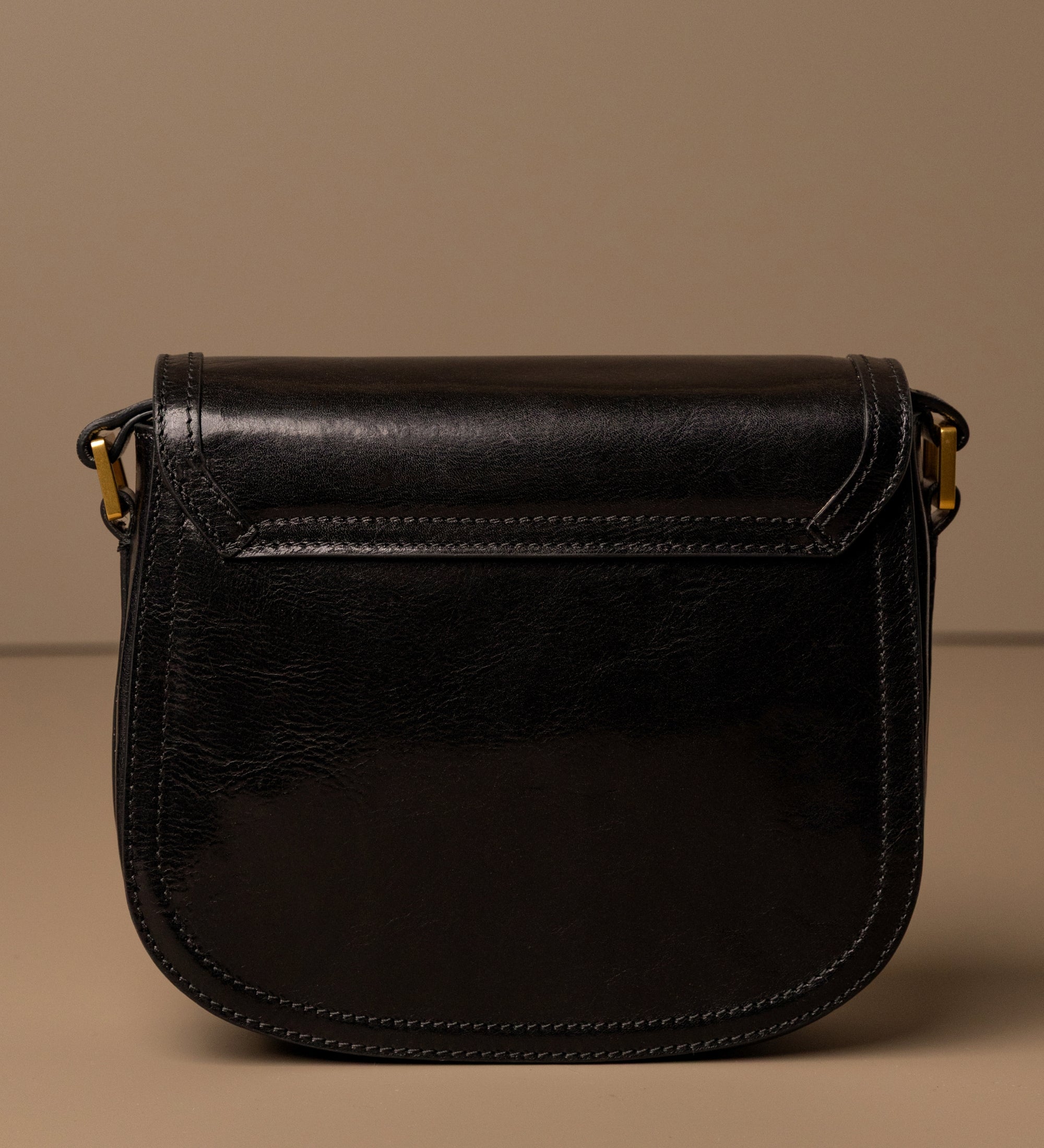 Skórzana torba saddle torba crossbody dla kobiet - Villette