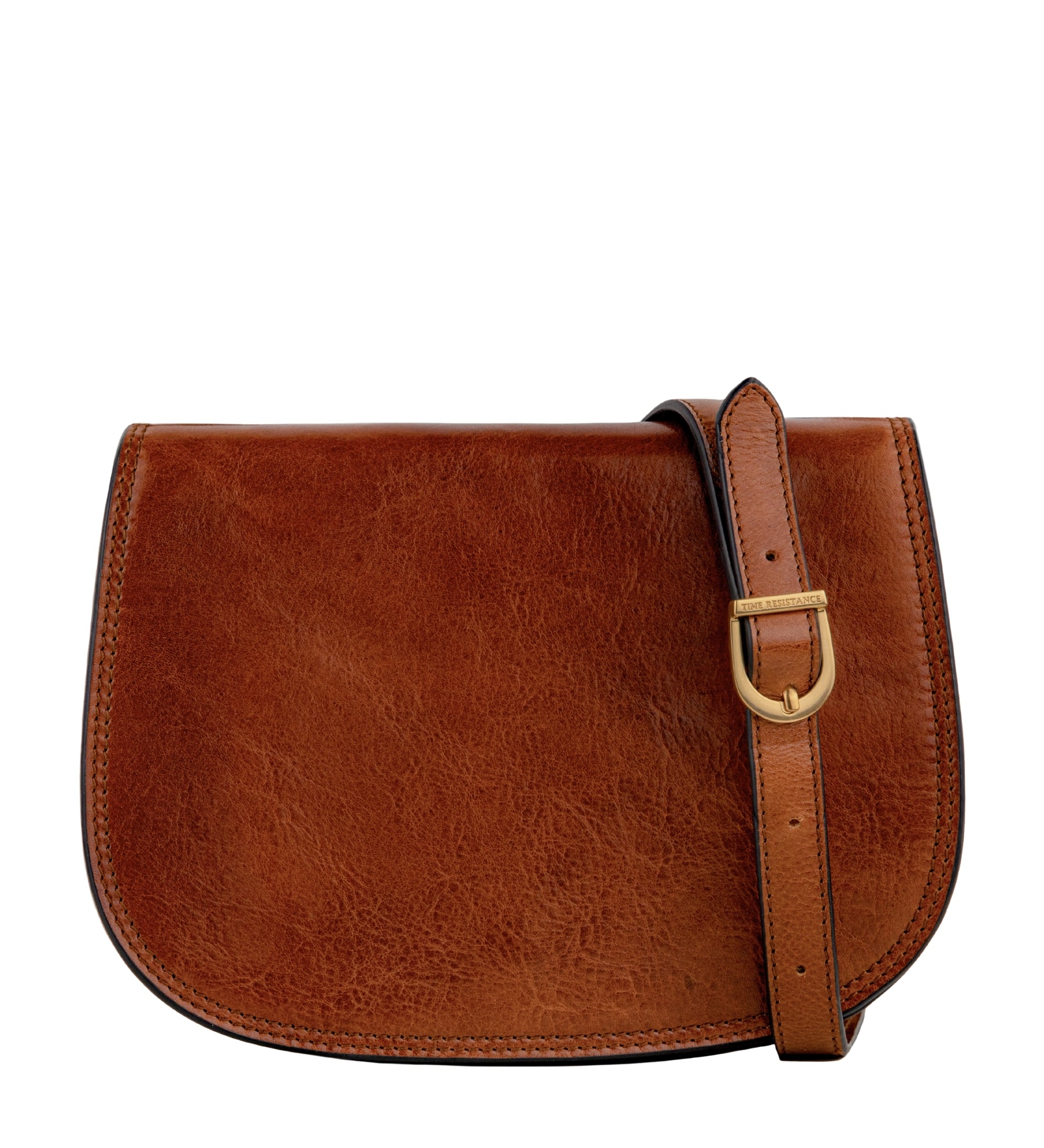 Skórzana torba saddle torba crossbody dla kobiet - Moonfleet