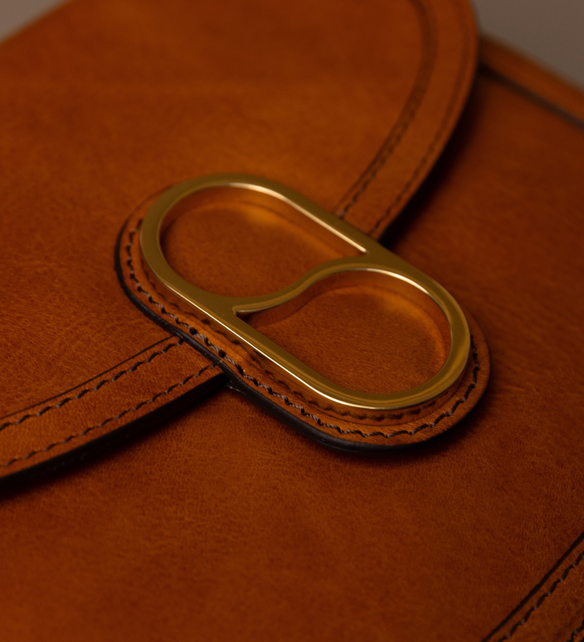 Skórzana torba saddle torba crossbody dla kobiet - Villette