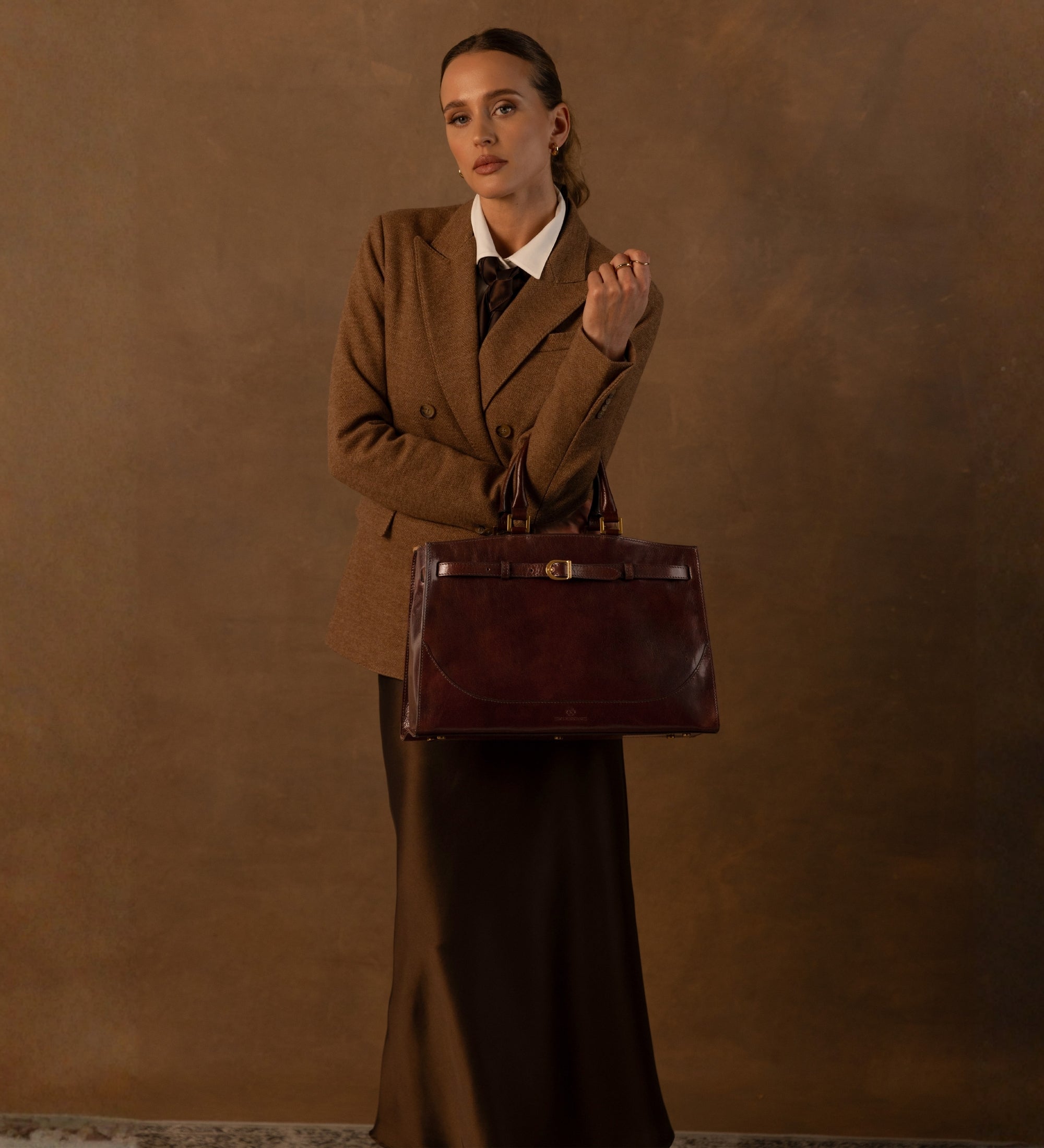 Skórzana torebka dla kobiet - Shirley