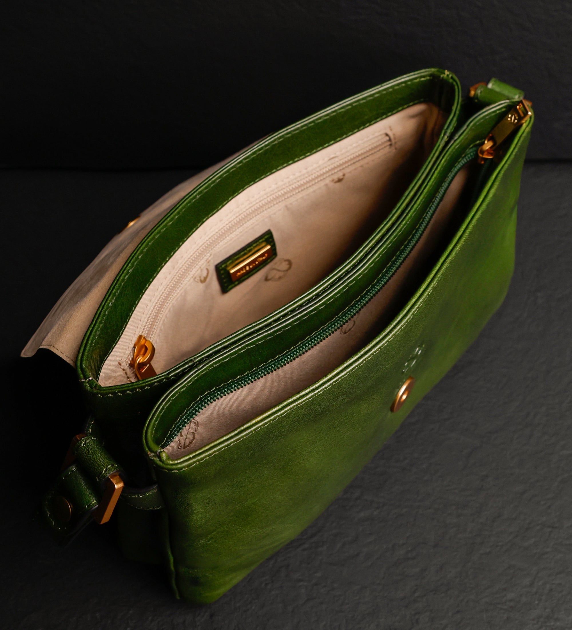 Skórzana torba na ramię dla kobiet - Sophie's Choice