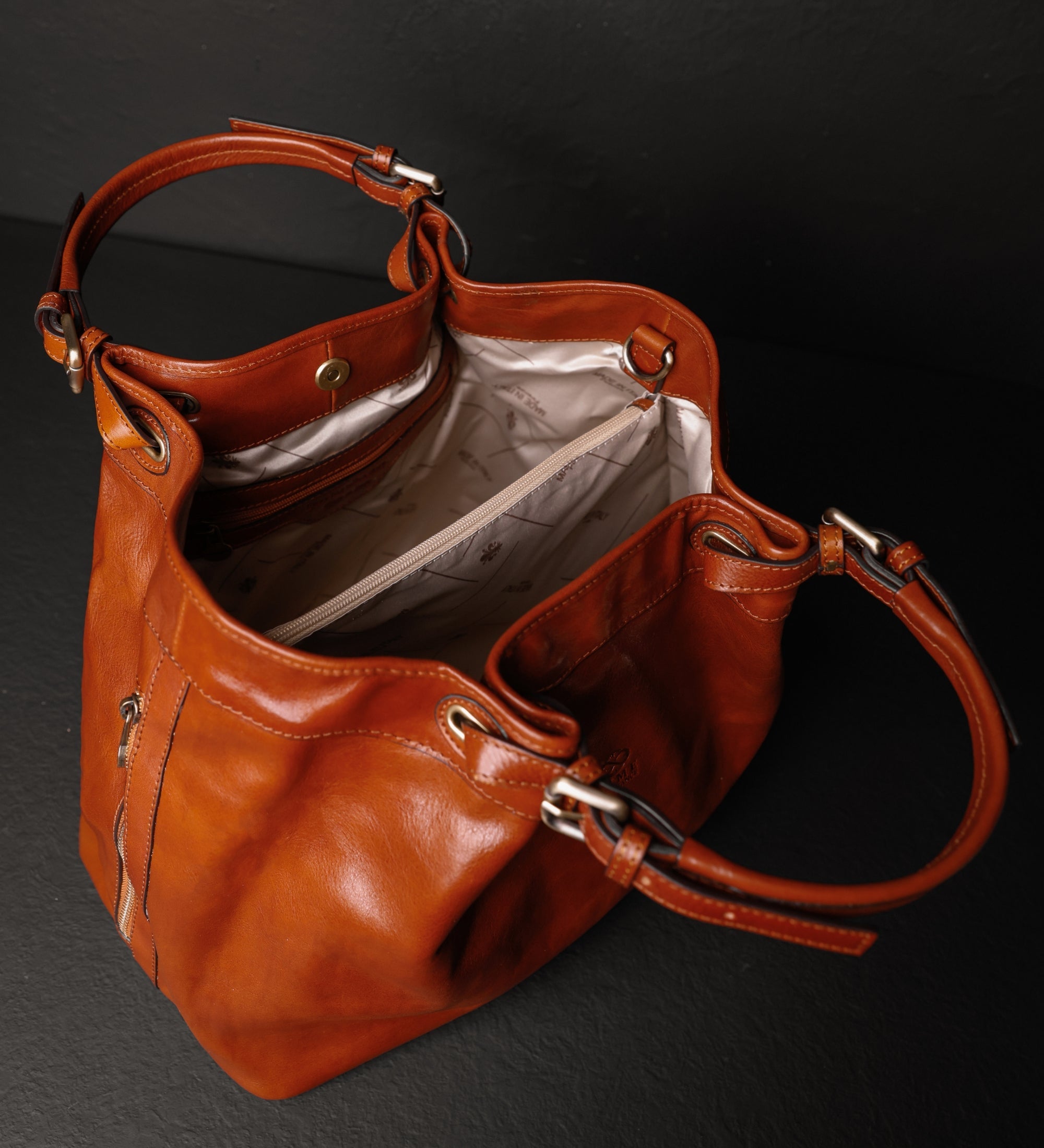 Skórzana torebka, torba shopper dla kobiet - The Betrothed