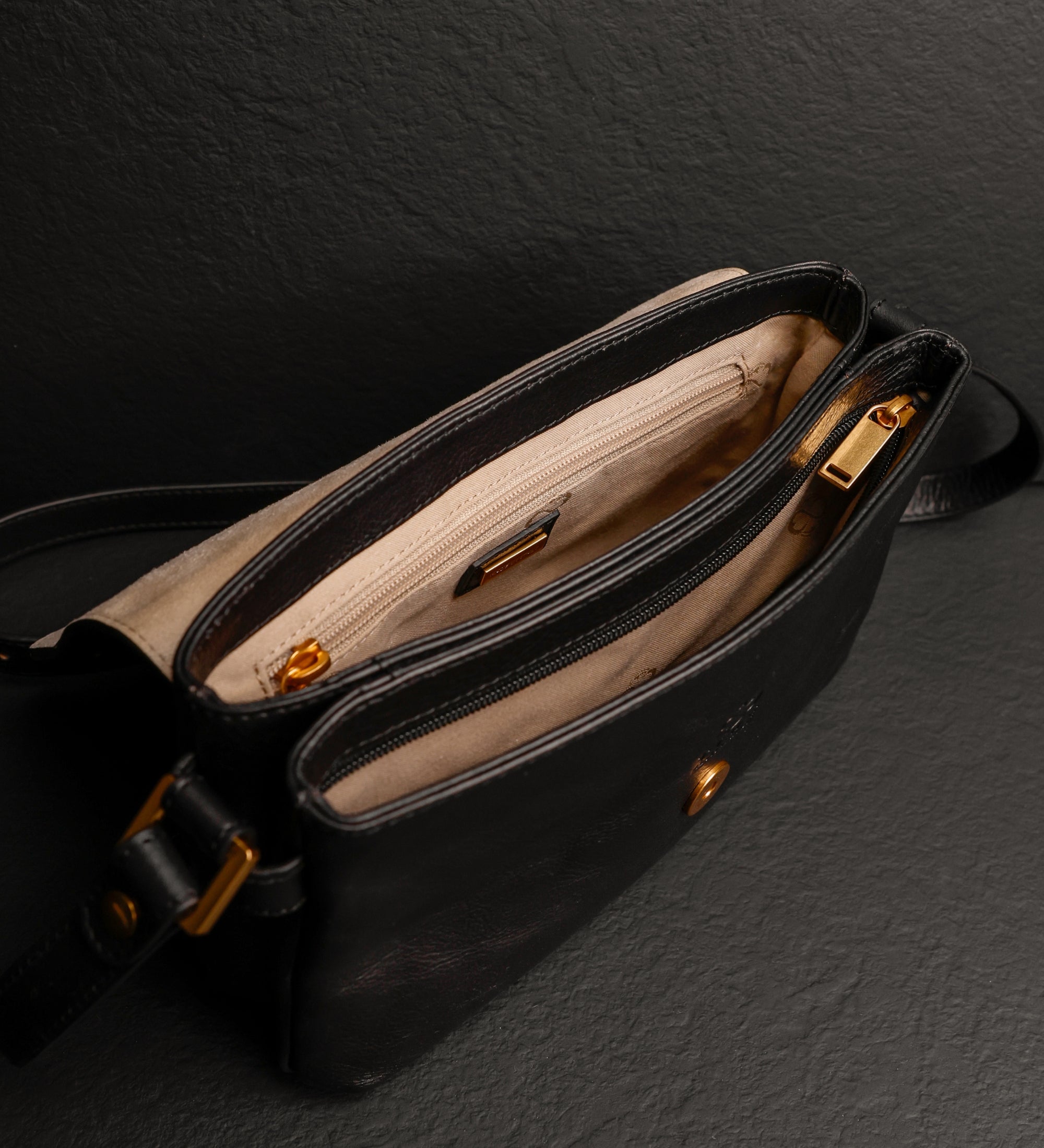 Skórzana torba na ramię dla kobiet - Sophie's Choice