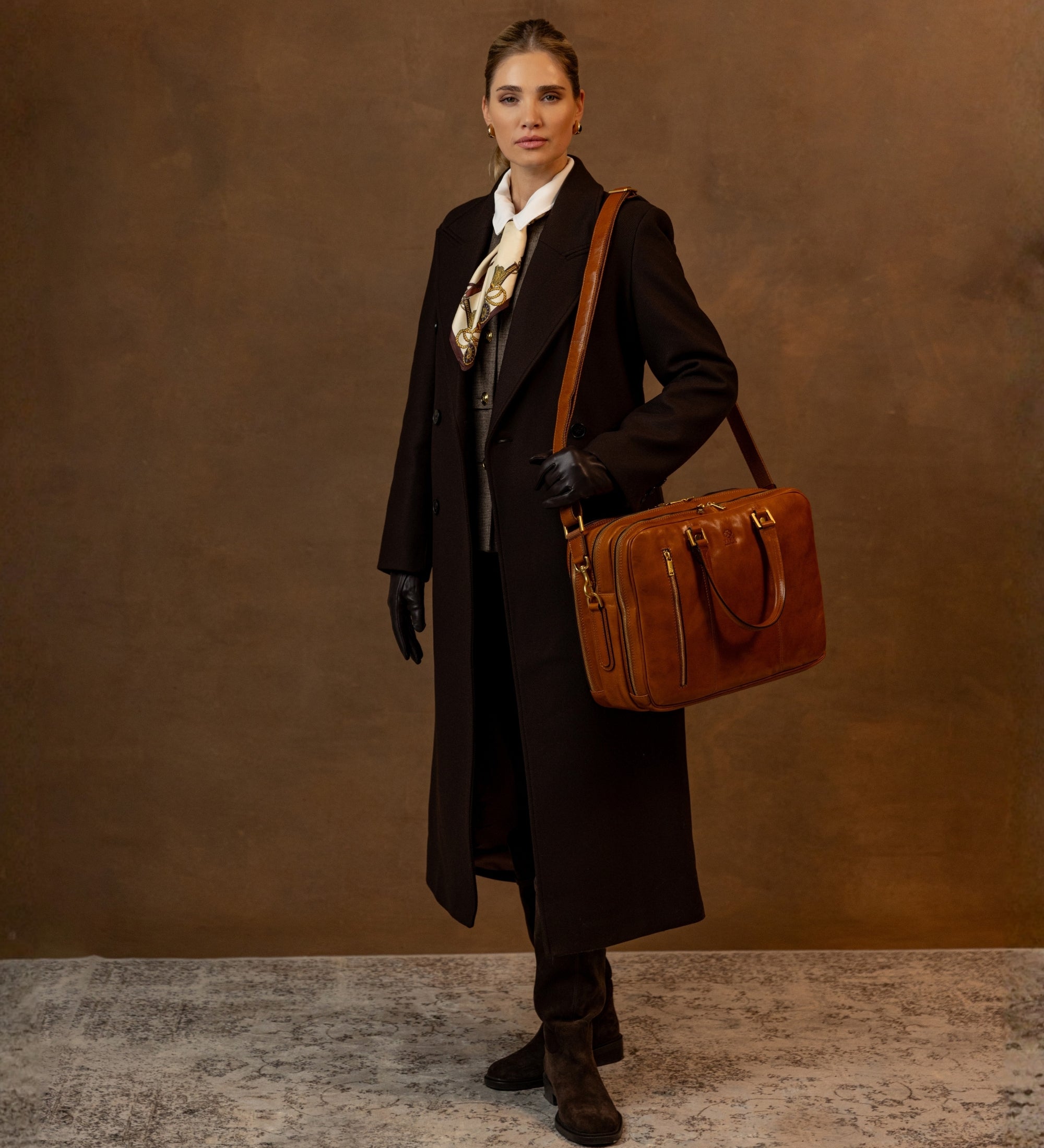 Skórzana torba/plecak wielofunkcyjny damski - A Farewell to Arms