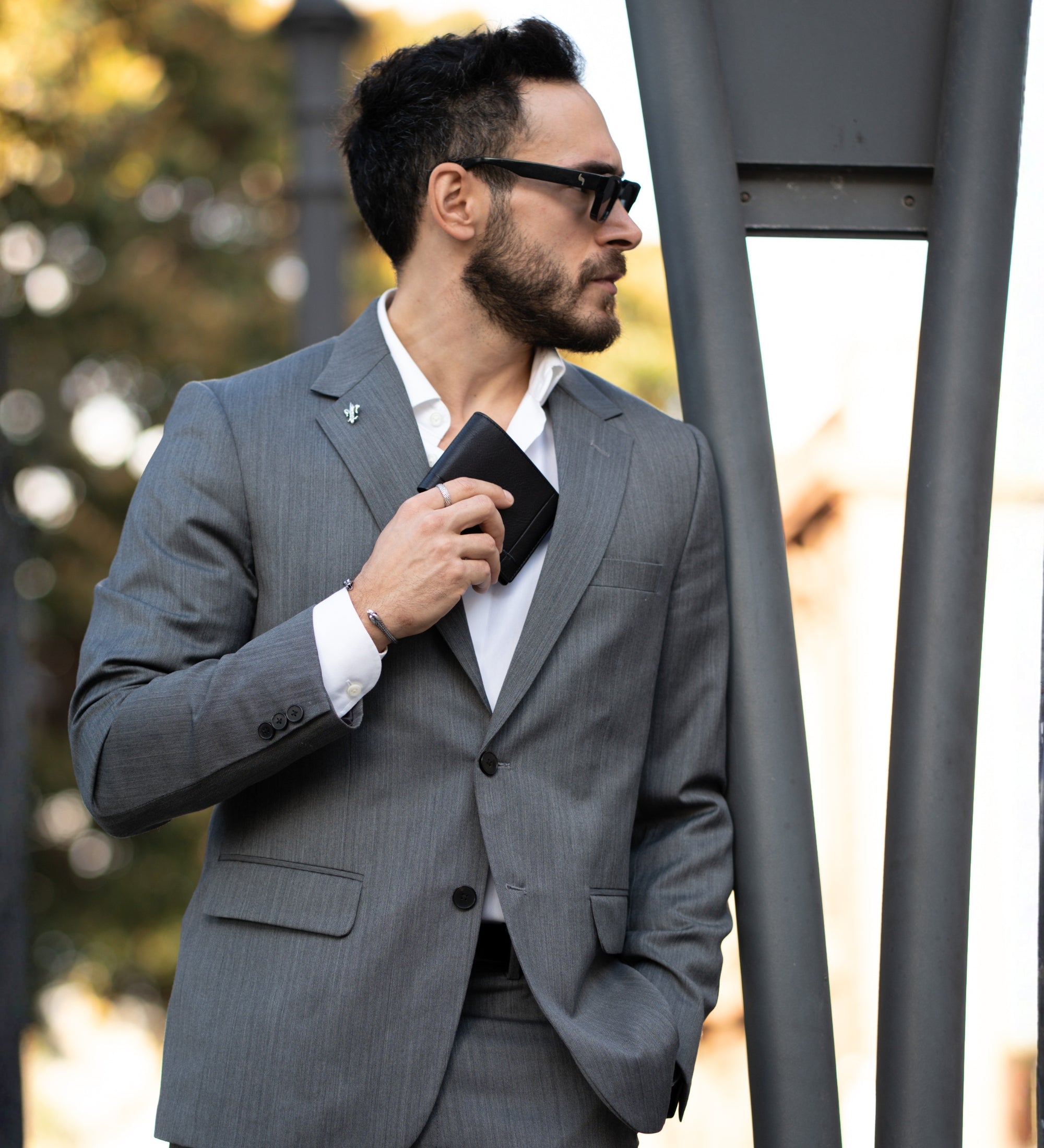 Skórzany portfel składany - The Getaway