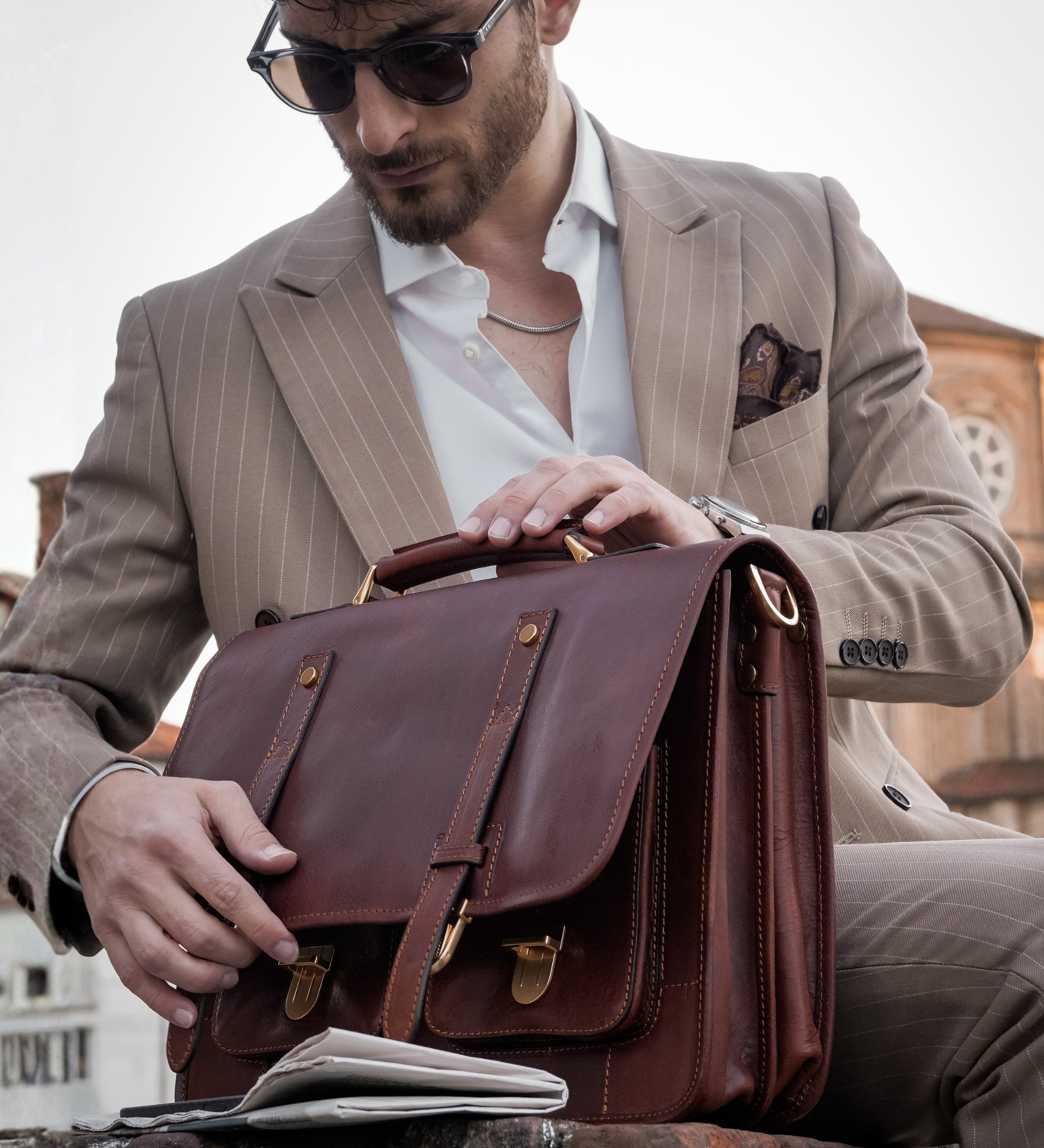 Skórzana teczka/plecak - A Midsummer Night's Dream