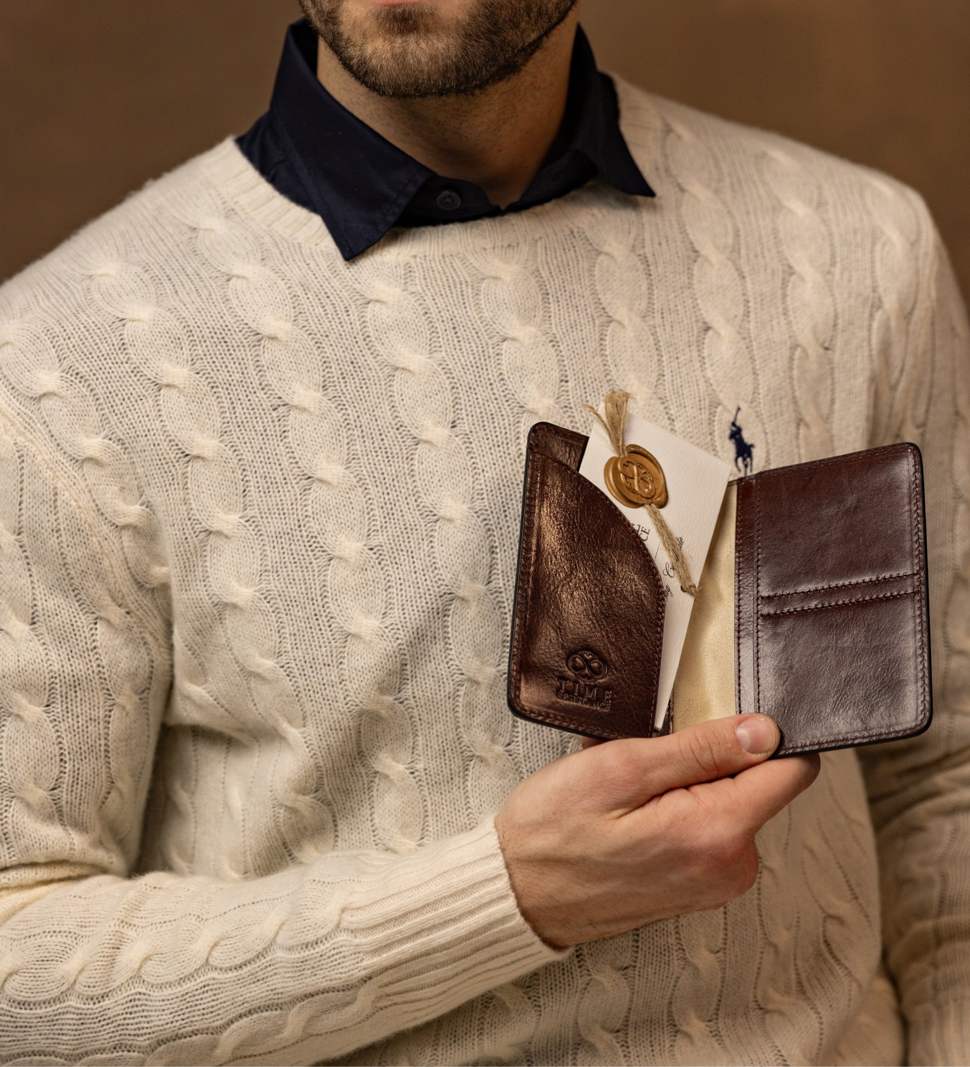 Małe skórzane etui na paszport - Gulliver's Travels