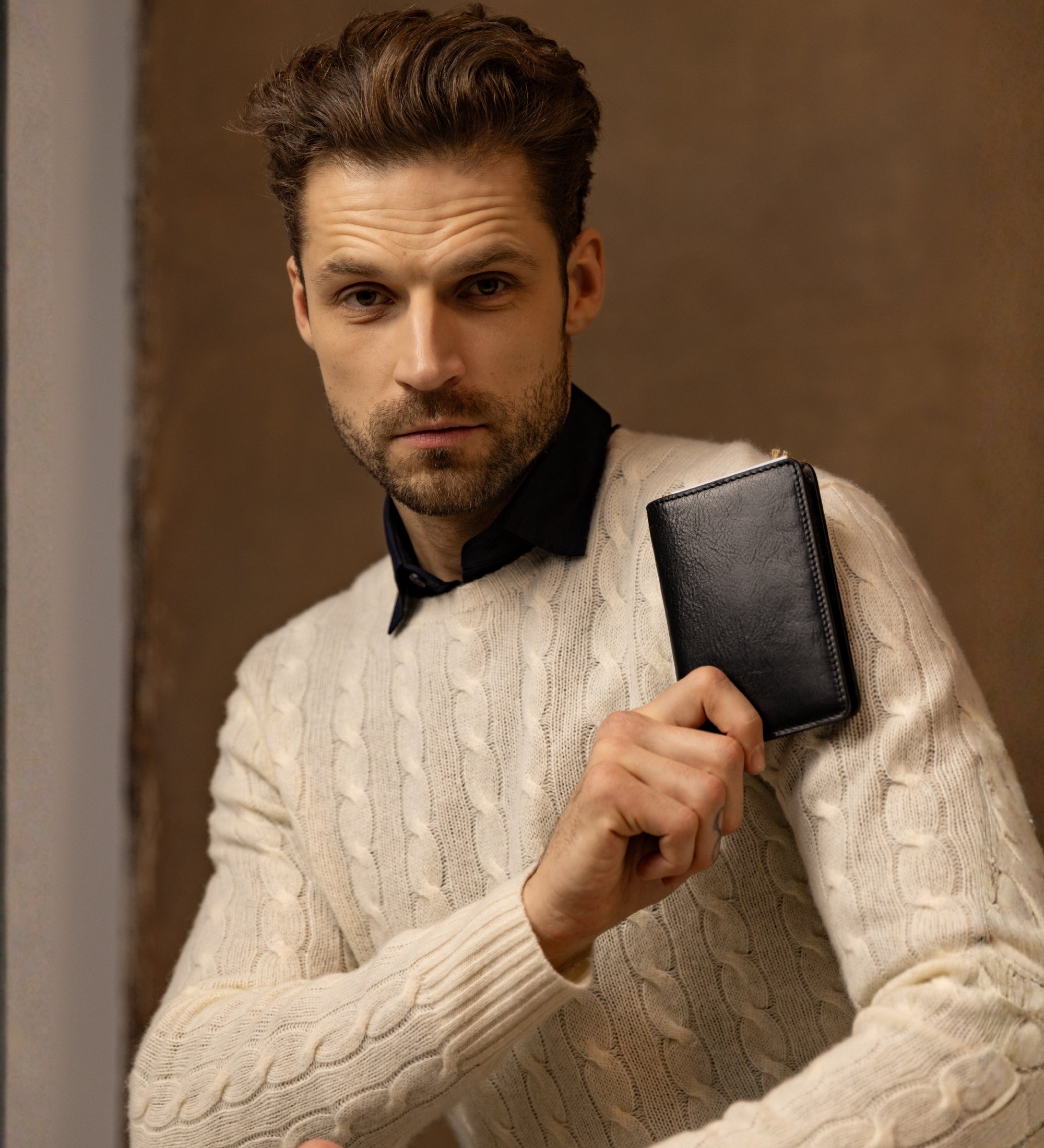 Małe skórzane etui na paszport - Gulliver's Travels