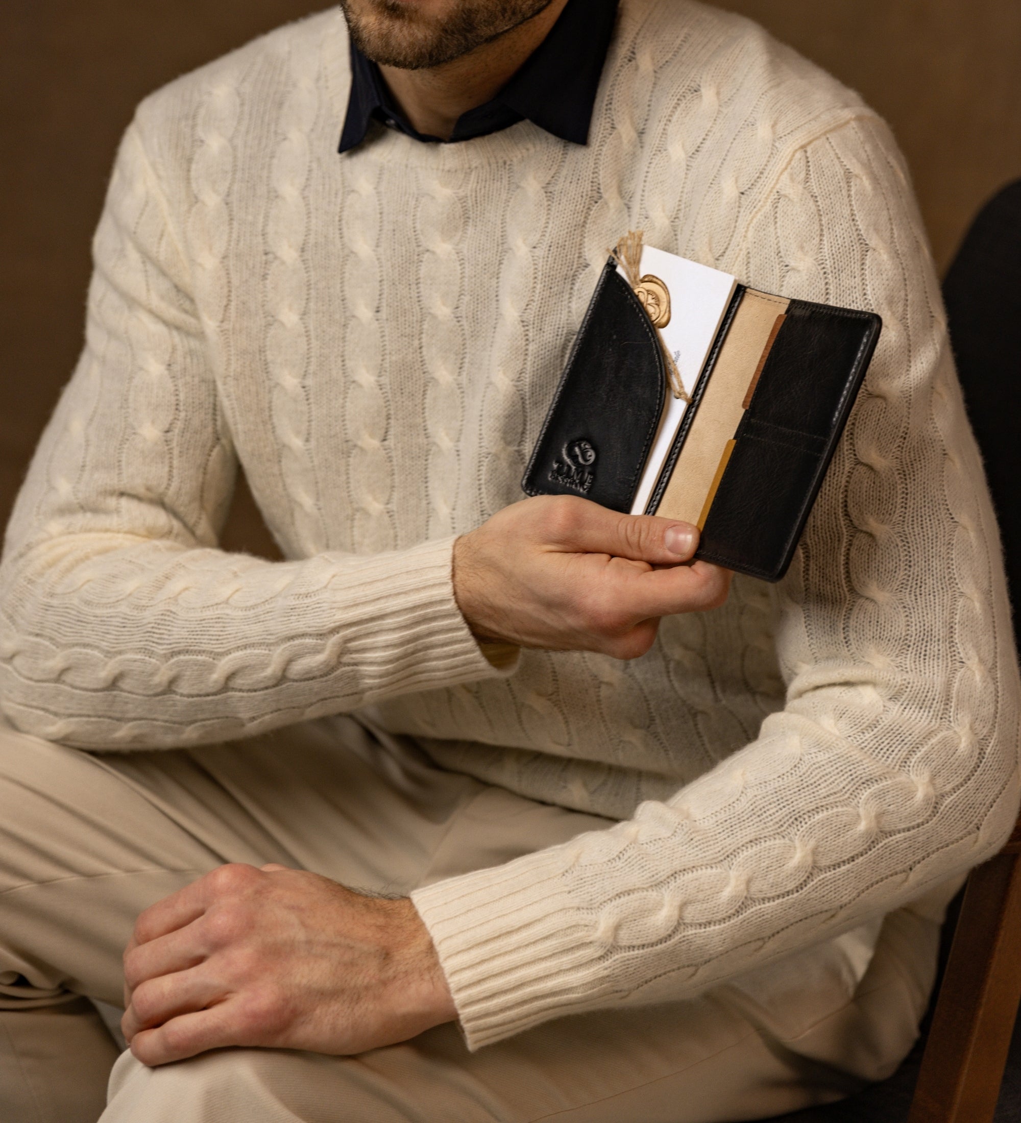 Małe skórzane etui na paszport - Gulliver's Travels