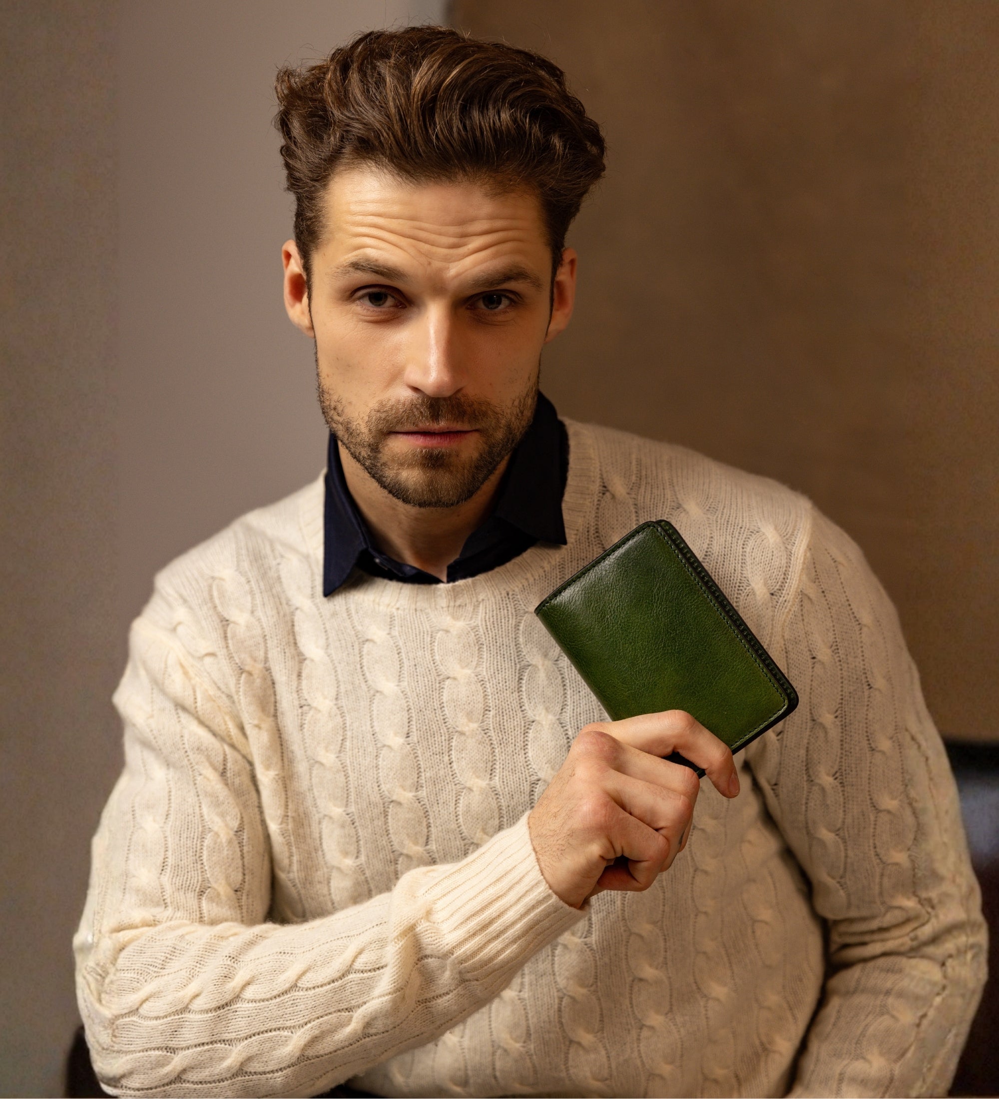 Małe skórzane etui na paszport - Gulliver's Travels