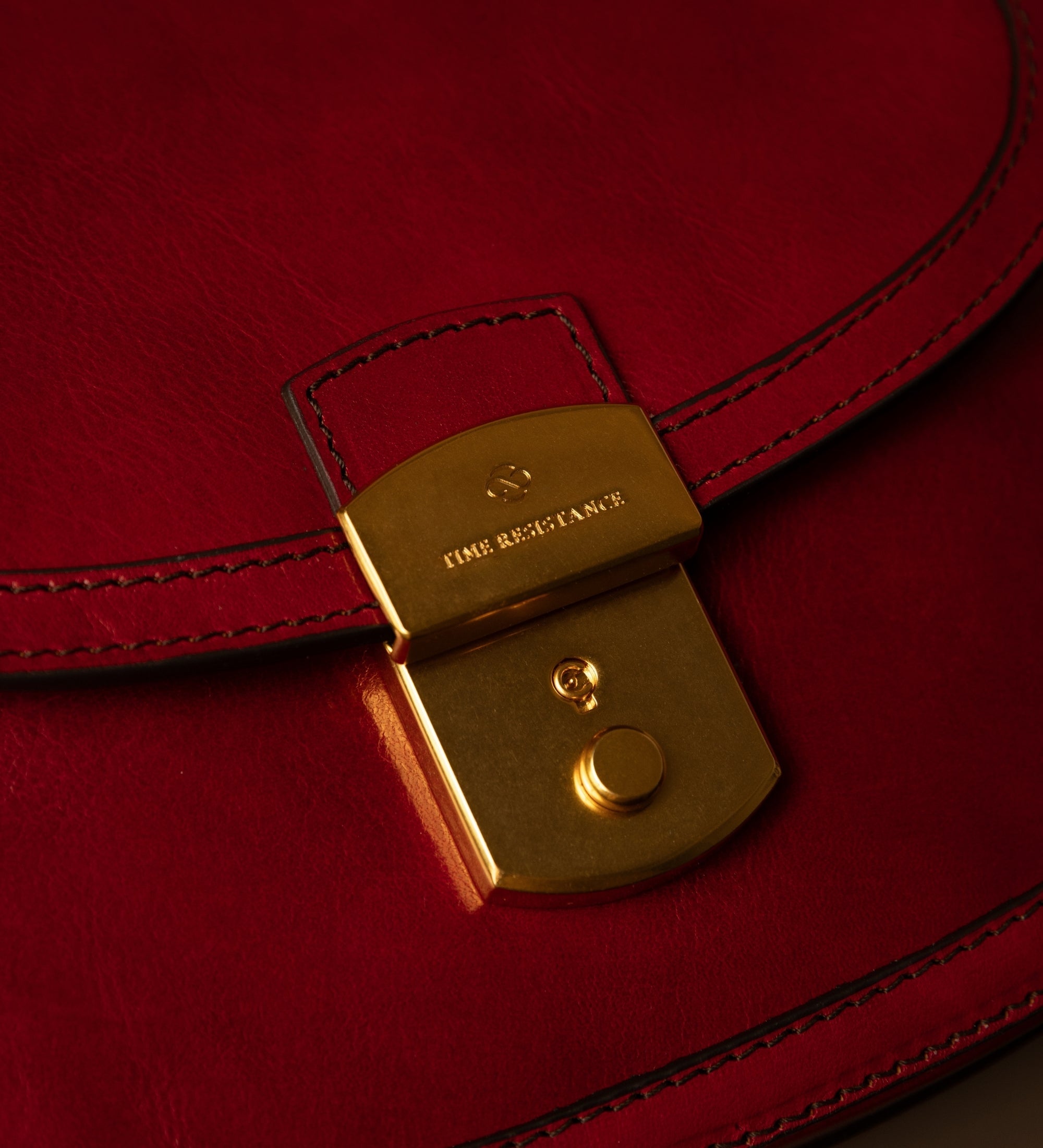 Skórzana torba typu saddle dla kobiet - Secrets