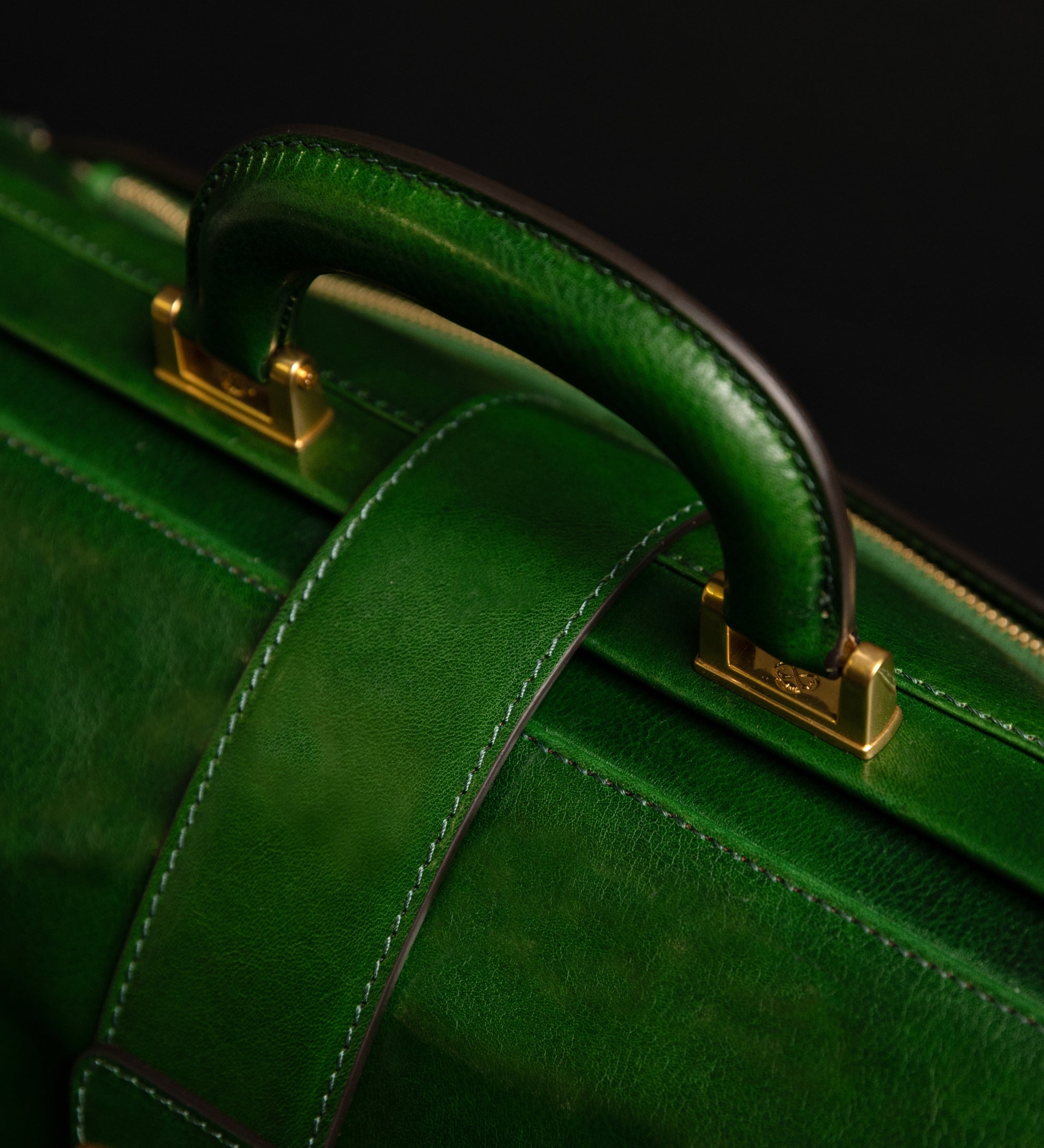 Duża skórzana torba lekarska dla kobiet - Mrs Dalloway