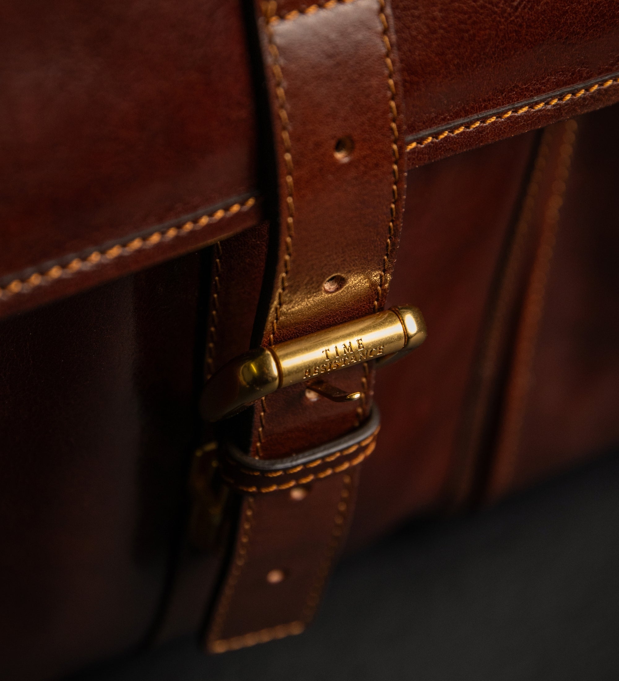 Teczka skórzana, torba typu satchel - The Time Machine