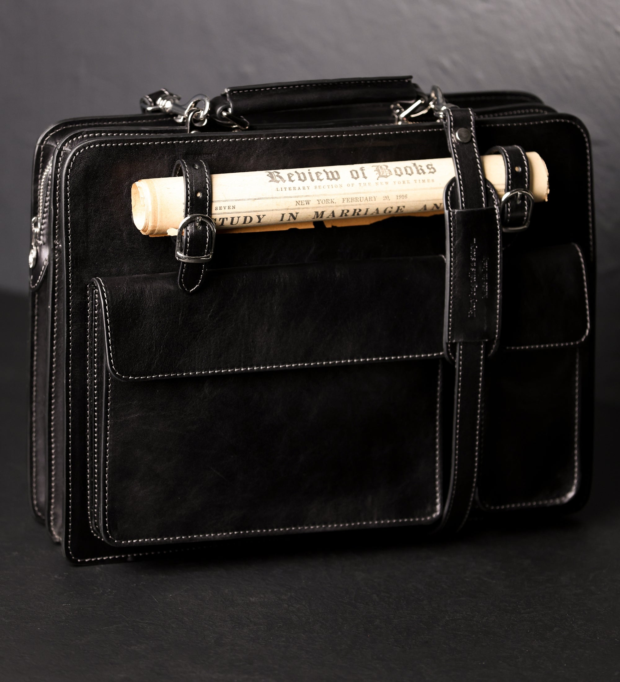 Skórzana torba typu satchel - The Prophet