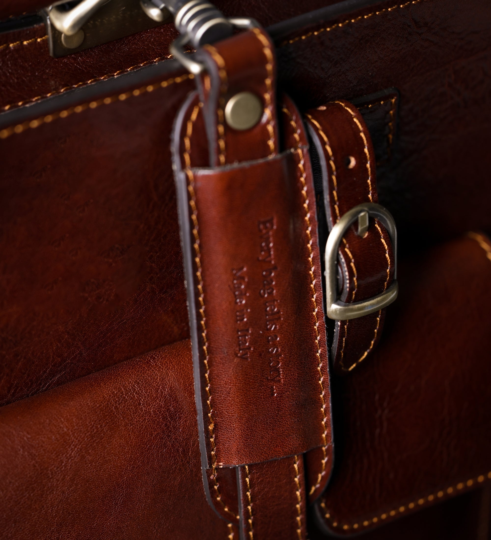Skórzana torba typu satchel - The Prophet