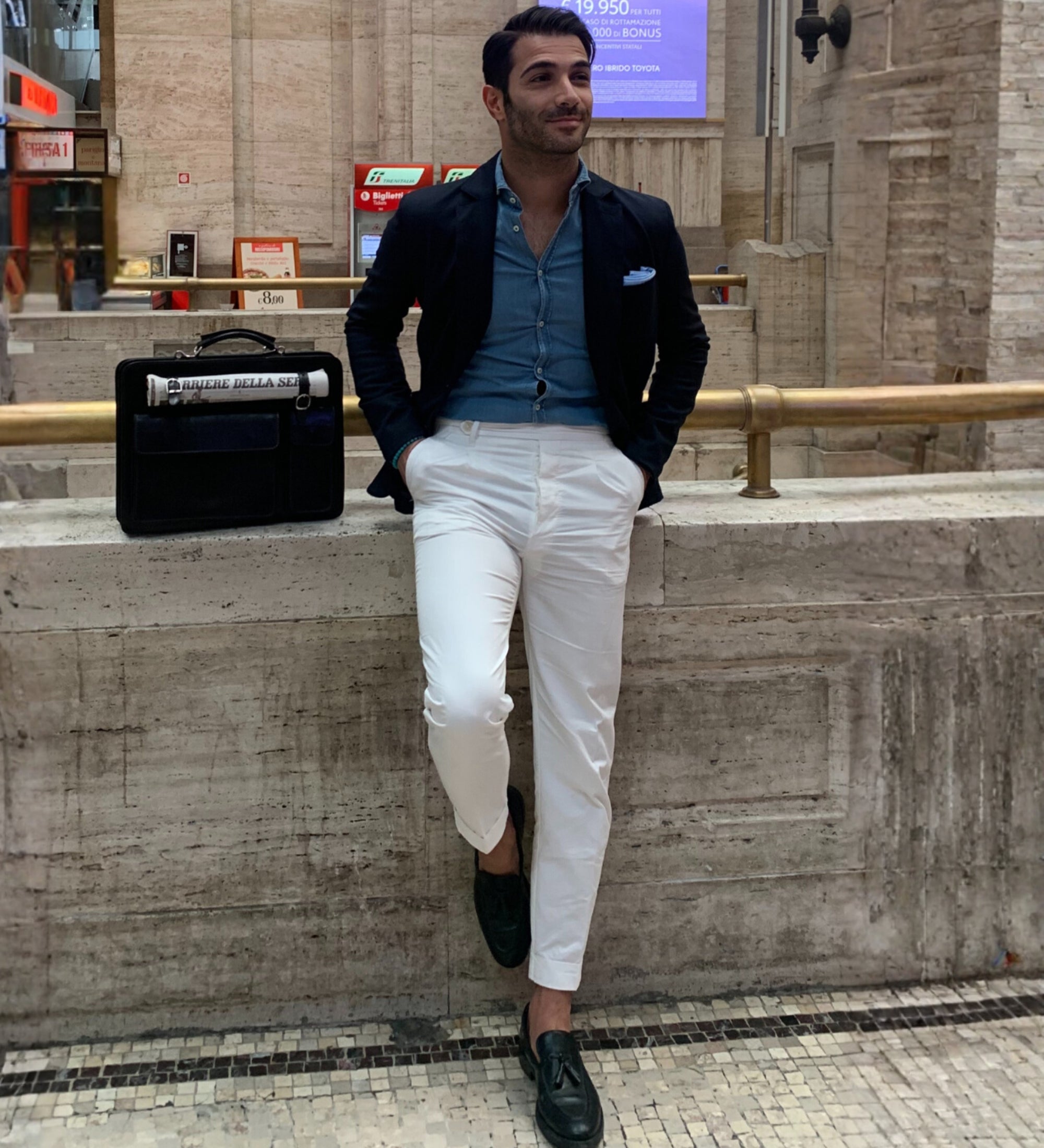 Skórzana torba typu satchel - The Prophet